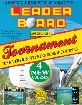 Leaderboard Tournament (UK) (1987) box cover front